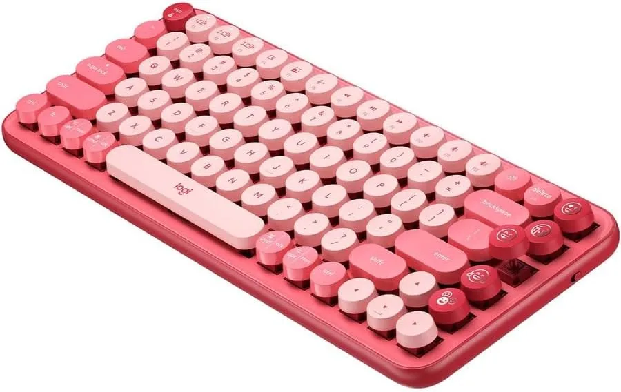 LOGITECH POP Keys Wireless Mechanical Keyboard with Customizable Emoji Keys