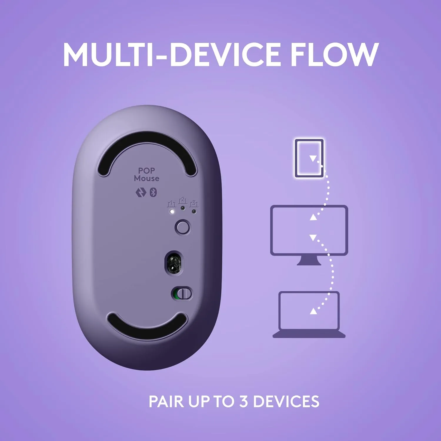Logitech POP Mouse Wireless Bluetooth SilentTouch