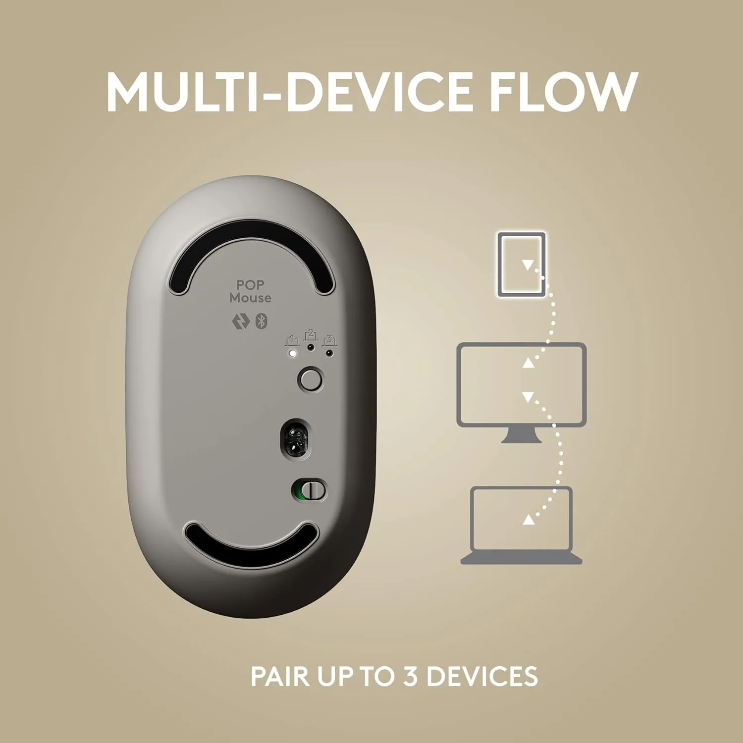 Logitech POP Mouse Wireless Bluetooth SilentTouch