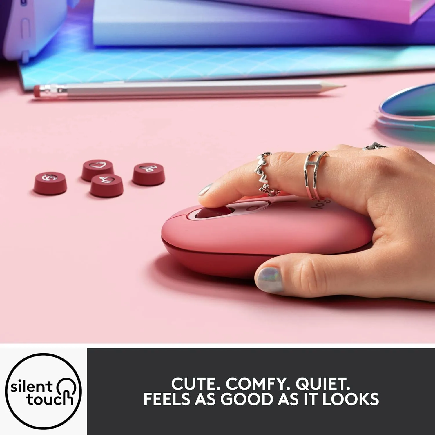 Logitech POP Mouse Wireless Bluetooth SilentTouch