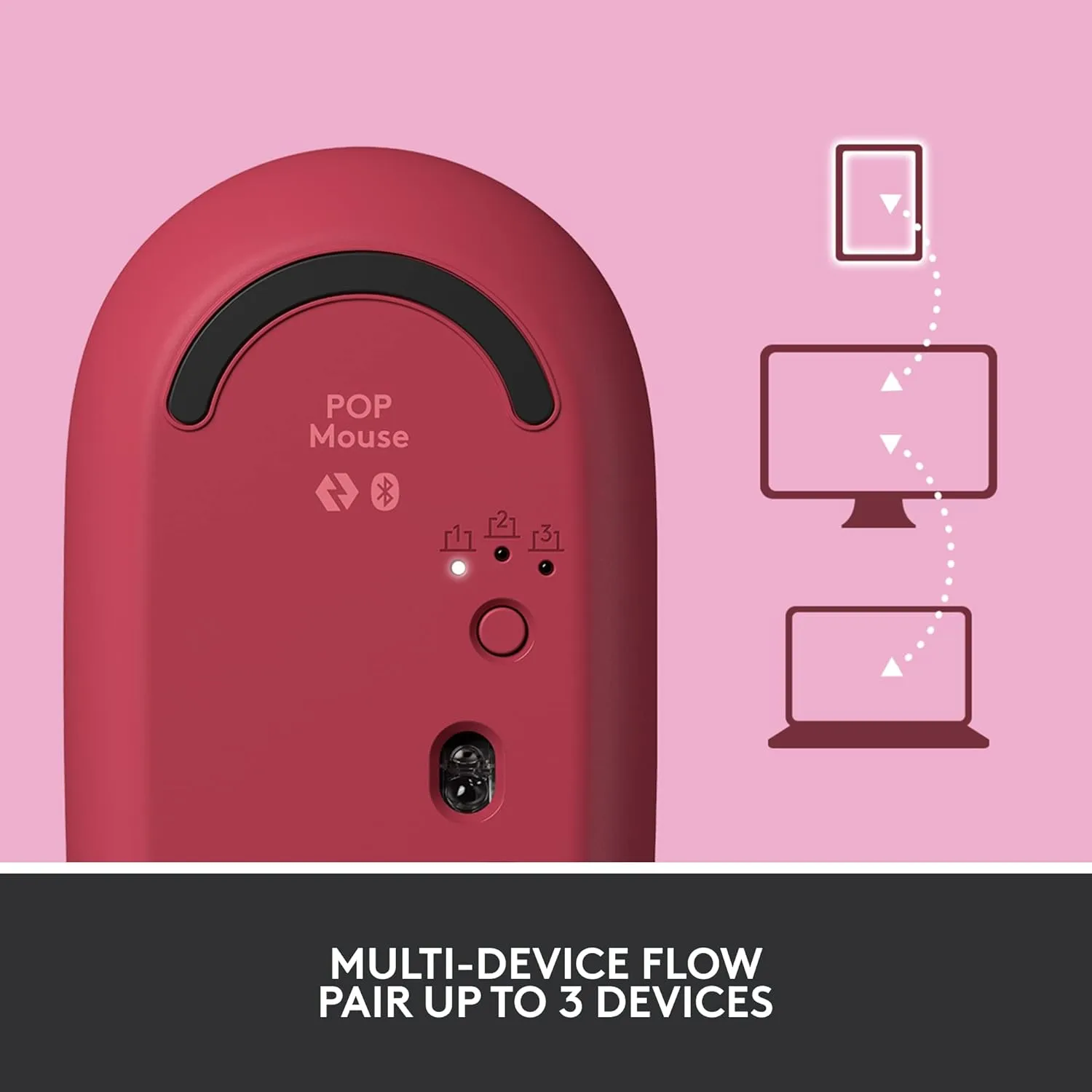 Logitech POP Mouse Wireless Bluetooth SilentTouch