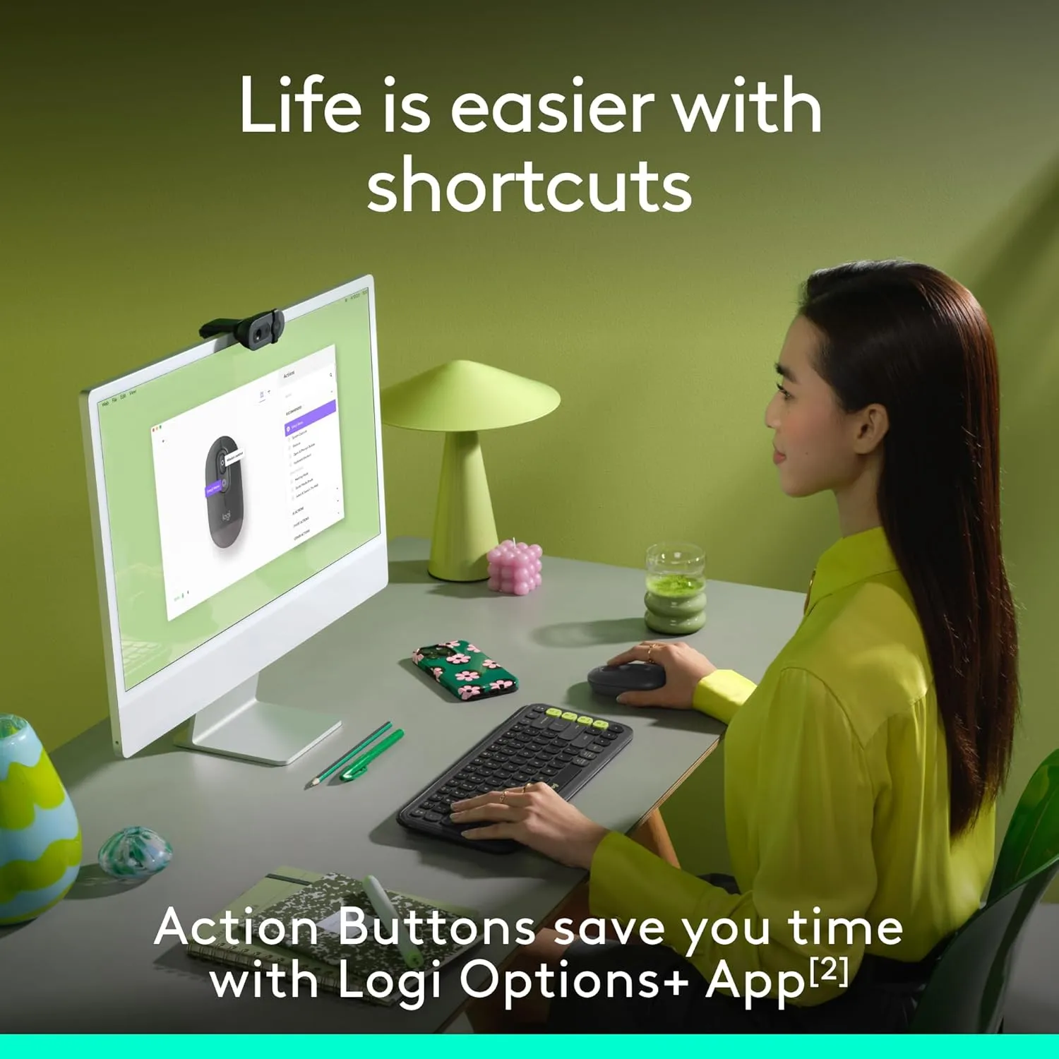 Logitech POP Mouse Wireless Bluetooth SilentTouch