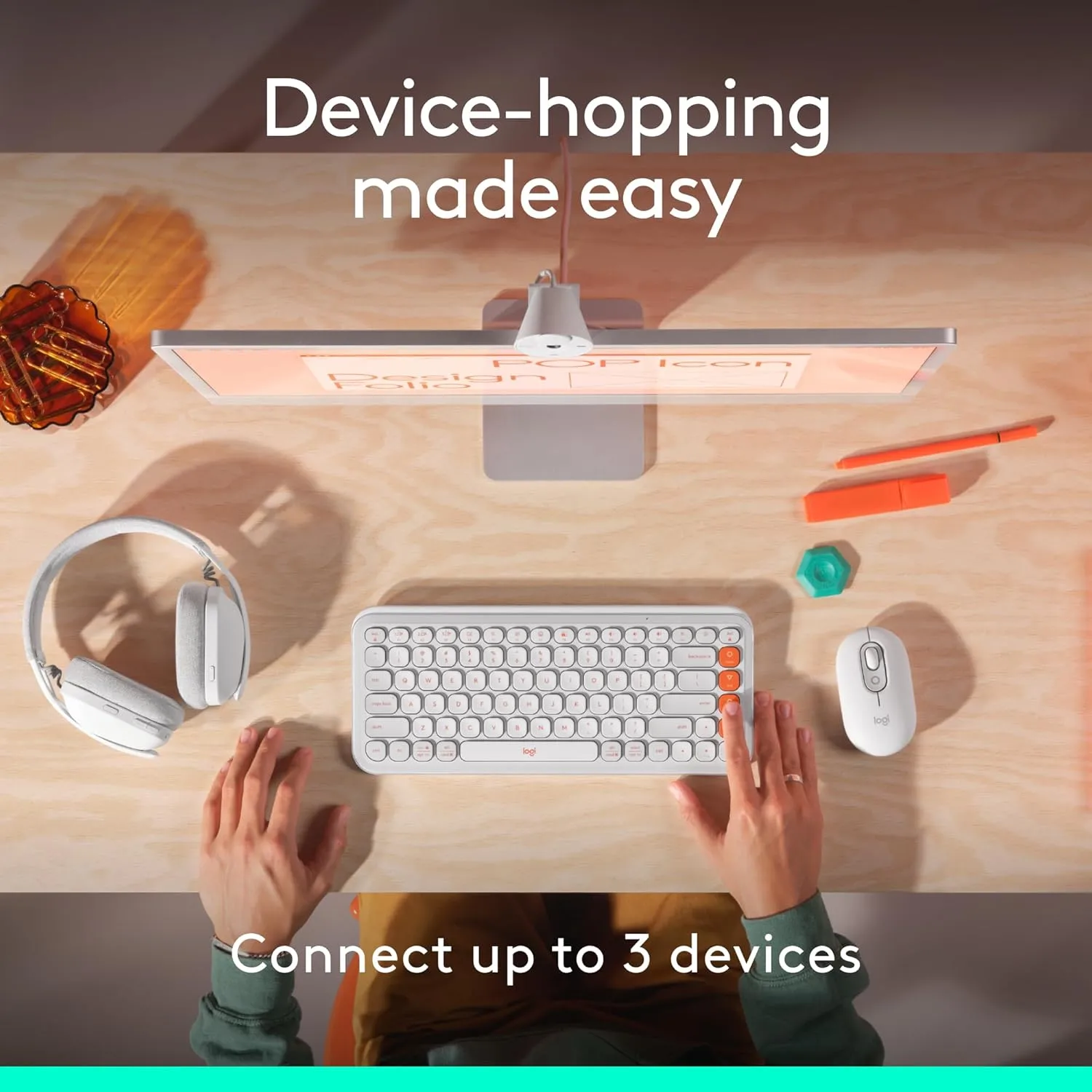 Logitech POP Mouse Wireless Bluetooth SilentTouch