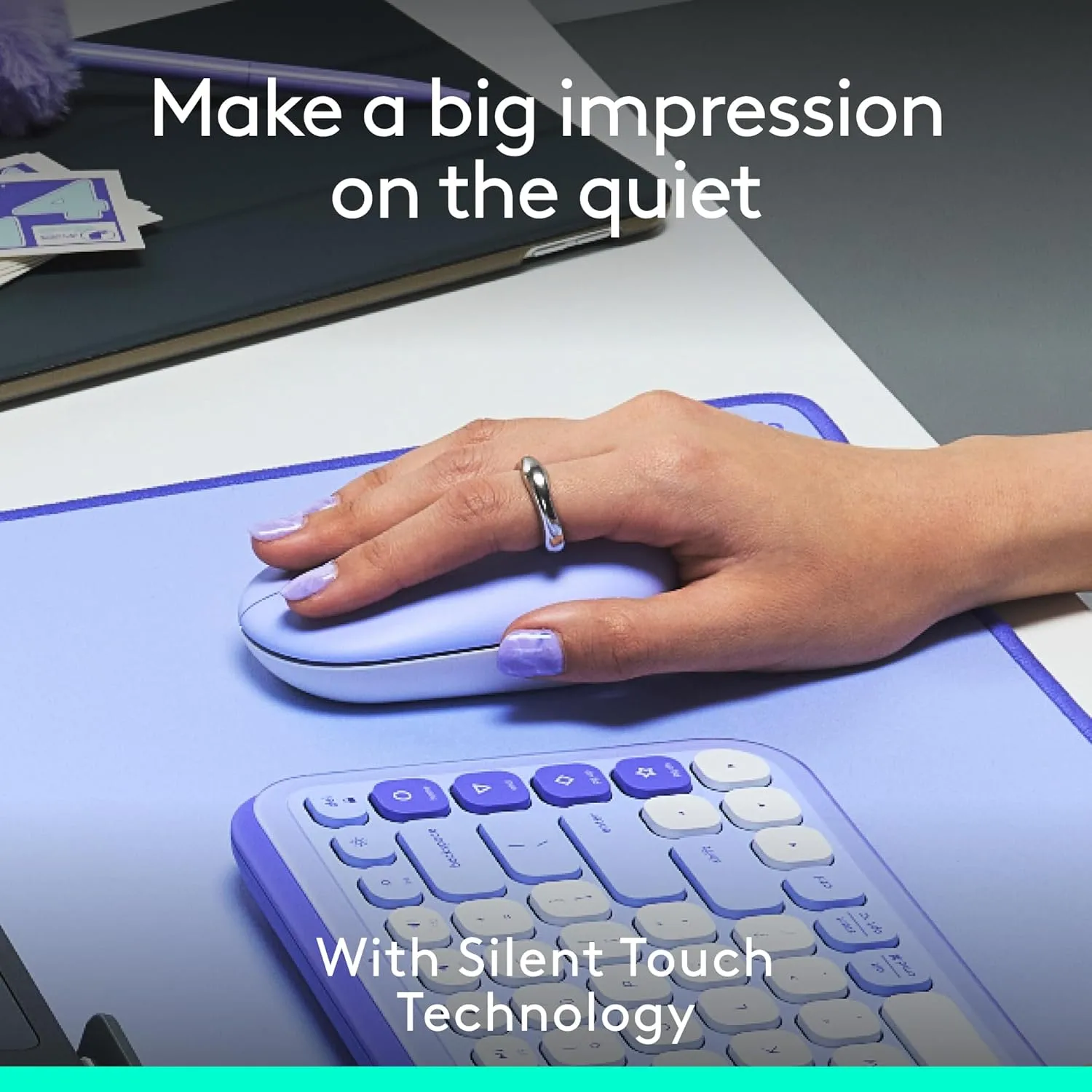 Logitech POP Mouse Wireless Bluetooth SilentTouch