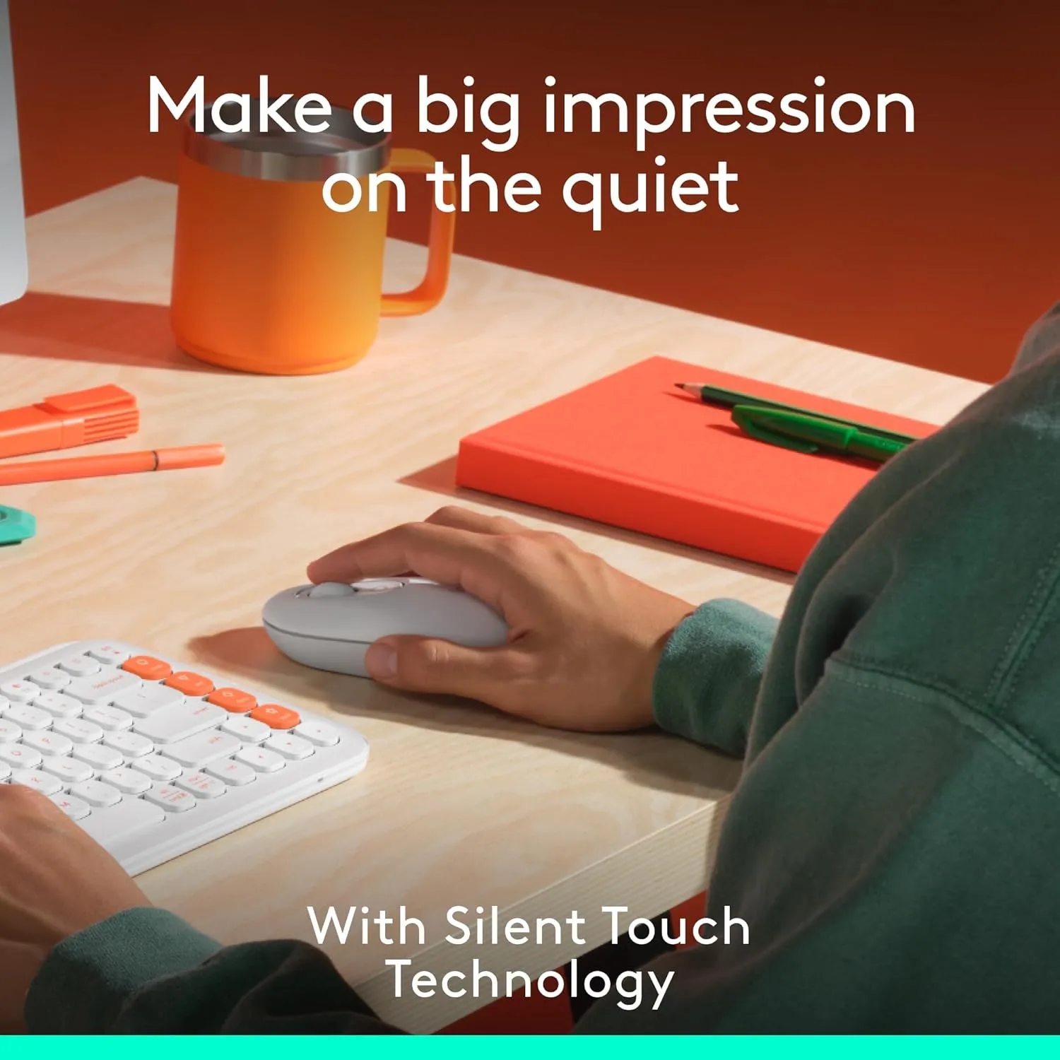 Logitech POP Mouse Wireless Bluetooth SilentTouch