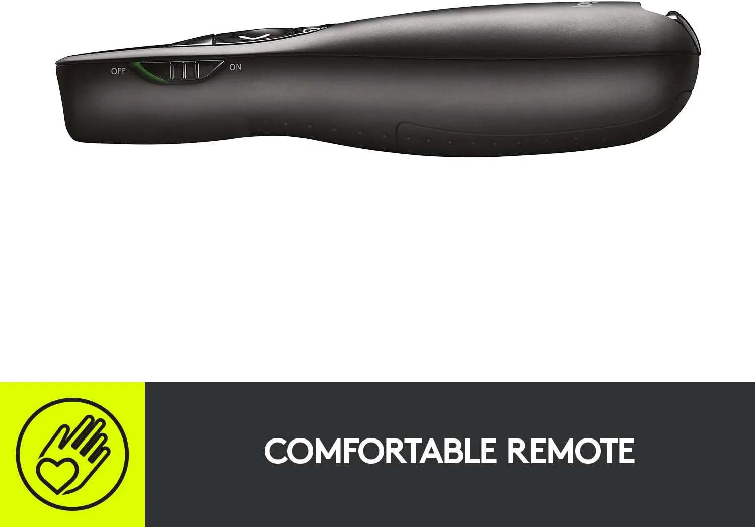 Logitech Wireless Presenter R400, PowerPoint Clicker with Laser Pointer