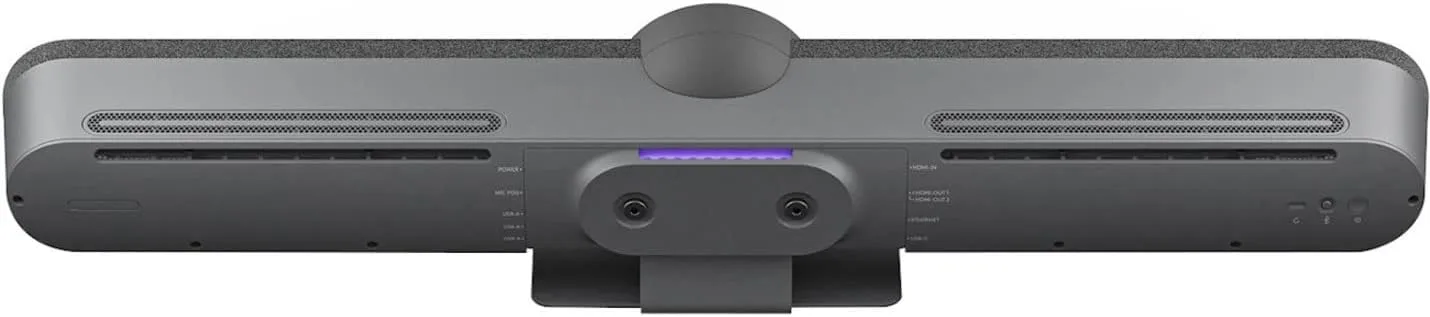 Logitech Rally Bar All-in-One Video Bar for Medium and Large Rooms, Graphite