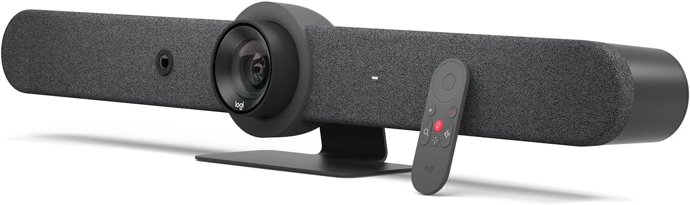 Logitech Rally Bar (Graphite) & Tap, Video Conferencing Kit, TAPRBGUNIAPP