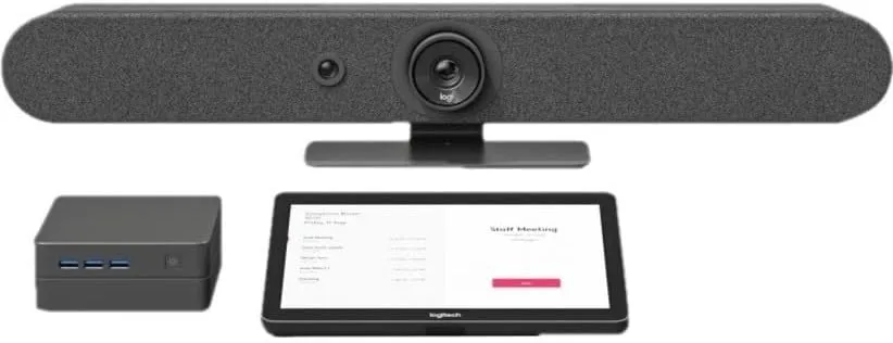 Logitech Rally Bar Mini All-in-One Video Bar for Small to Medium Rooms, Graphite