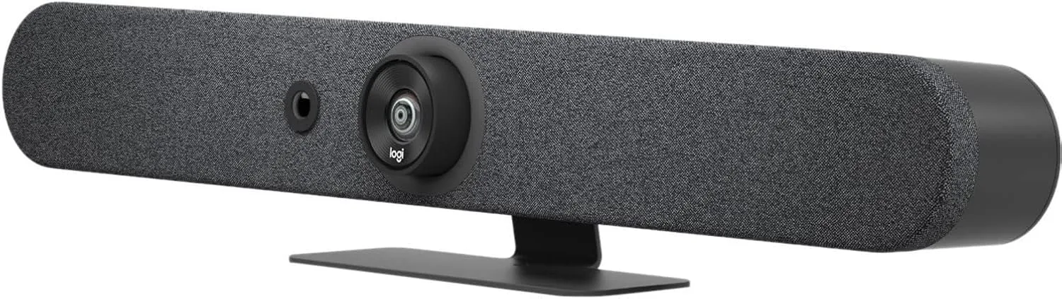 Logitech Rally Bar Mini All-in-One Video Bar for Small to Medium Rooms, Graphite