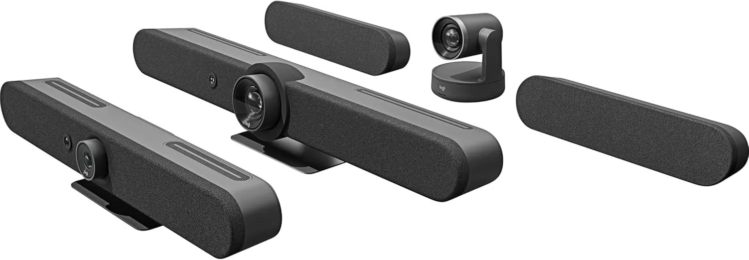 Logitech Rally Bar Mini All-in-One Video Bar for Small to Medium Rooms, Graphite