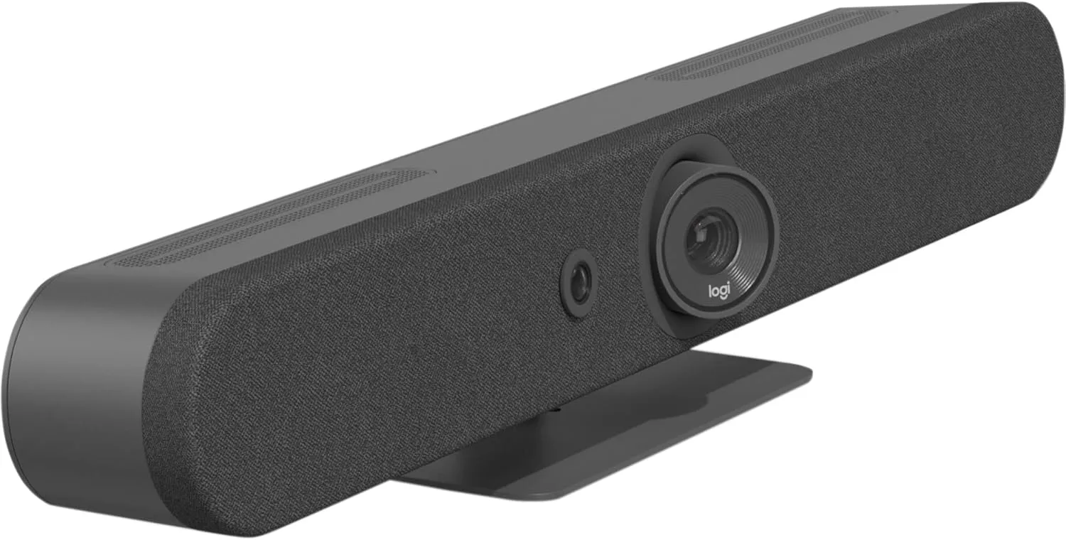 Logitech Rally Bar Mini All-in-One Video Bar for Small to Medium Rooms, Graphite