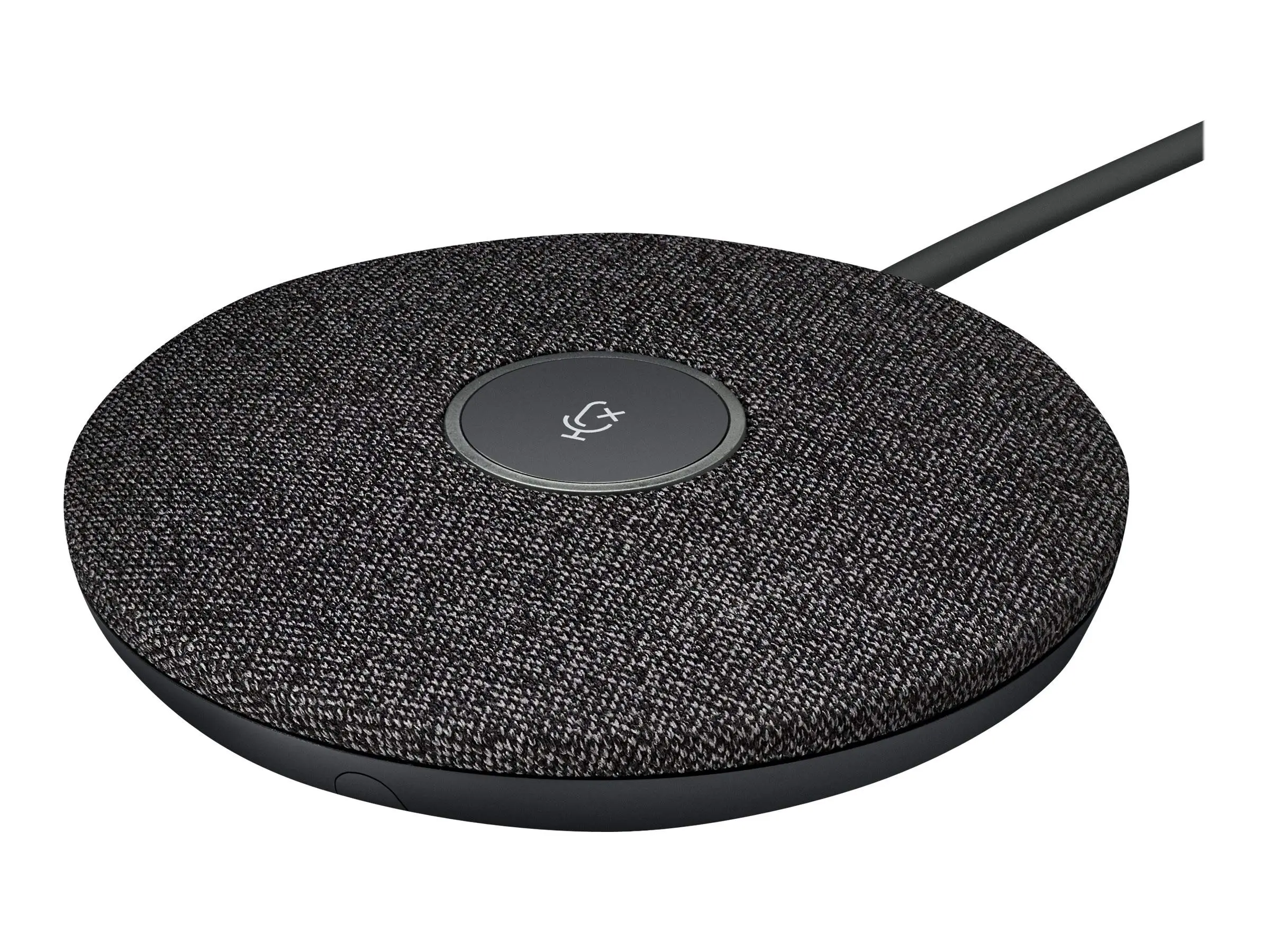 Logitech Rally Mic Pod, Black, 0.8" x 4" x 4"
