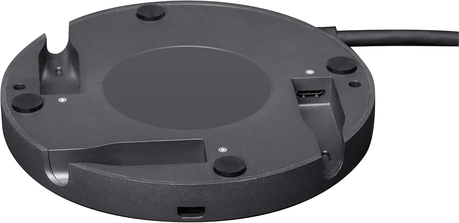 Logitech Rally Mic Pod Hub, Black - 939-001647