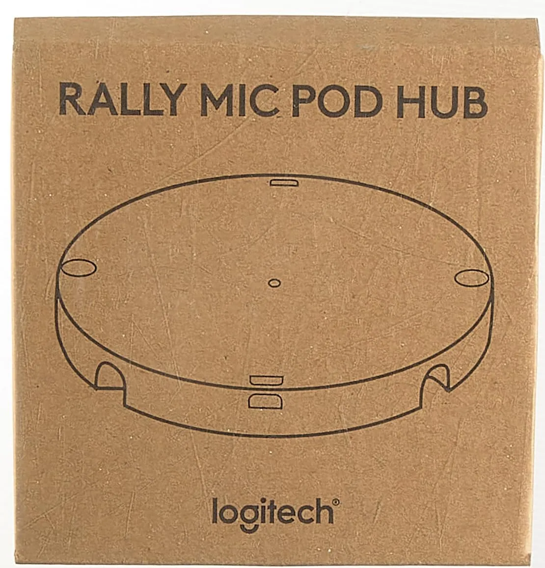 Logitech Rally Mic Pod Hub, Black - 939-001647