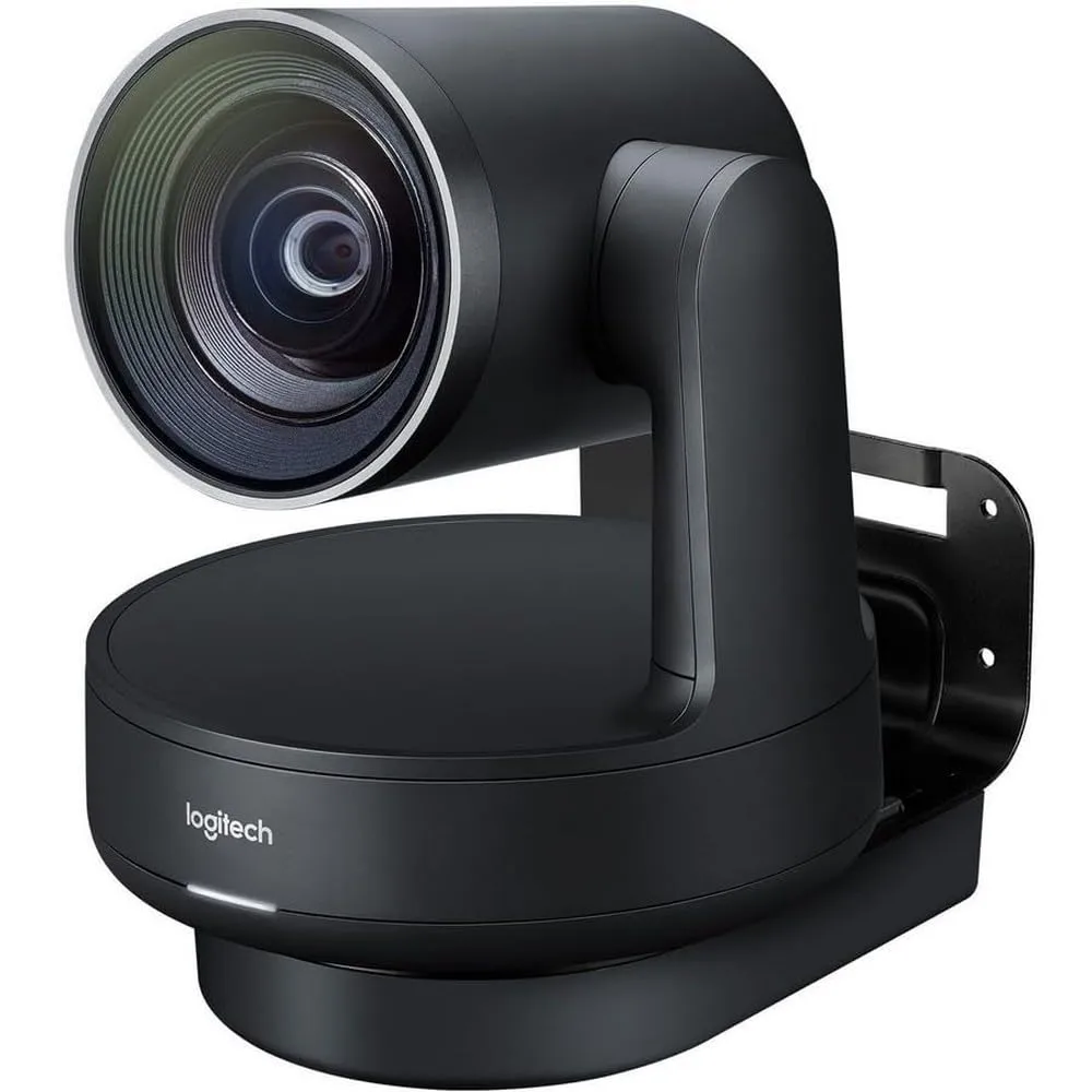 Logitech Rally Plus Video Conference System with White Mic Pods