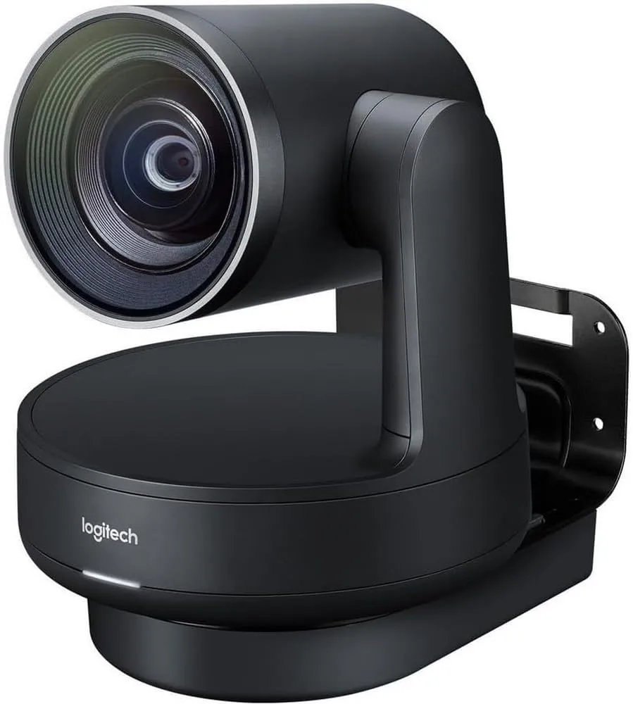 Logitech Rally Plus Video Conference System with White Mic Pods