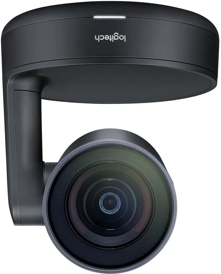 Logitech Rally Plus Video Conference System with White Mic Pods