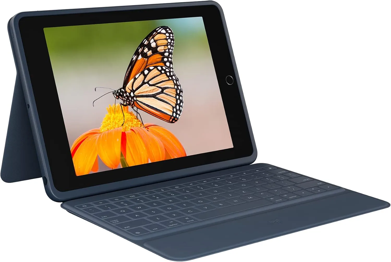 Logitech Rugged Combo 3 iPad Keyboard Case with Smart Connector - Blue