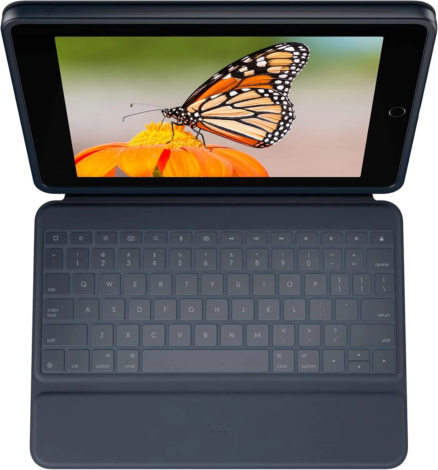 Logitech Rugged Combo 3 iPad Keyboard Case with Smart Connector - Blue