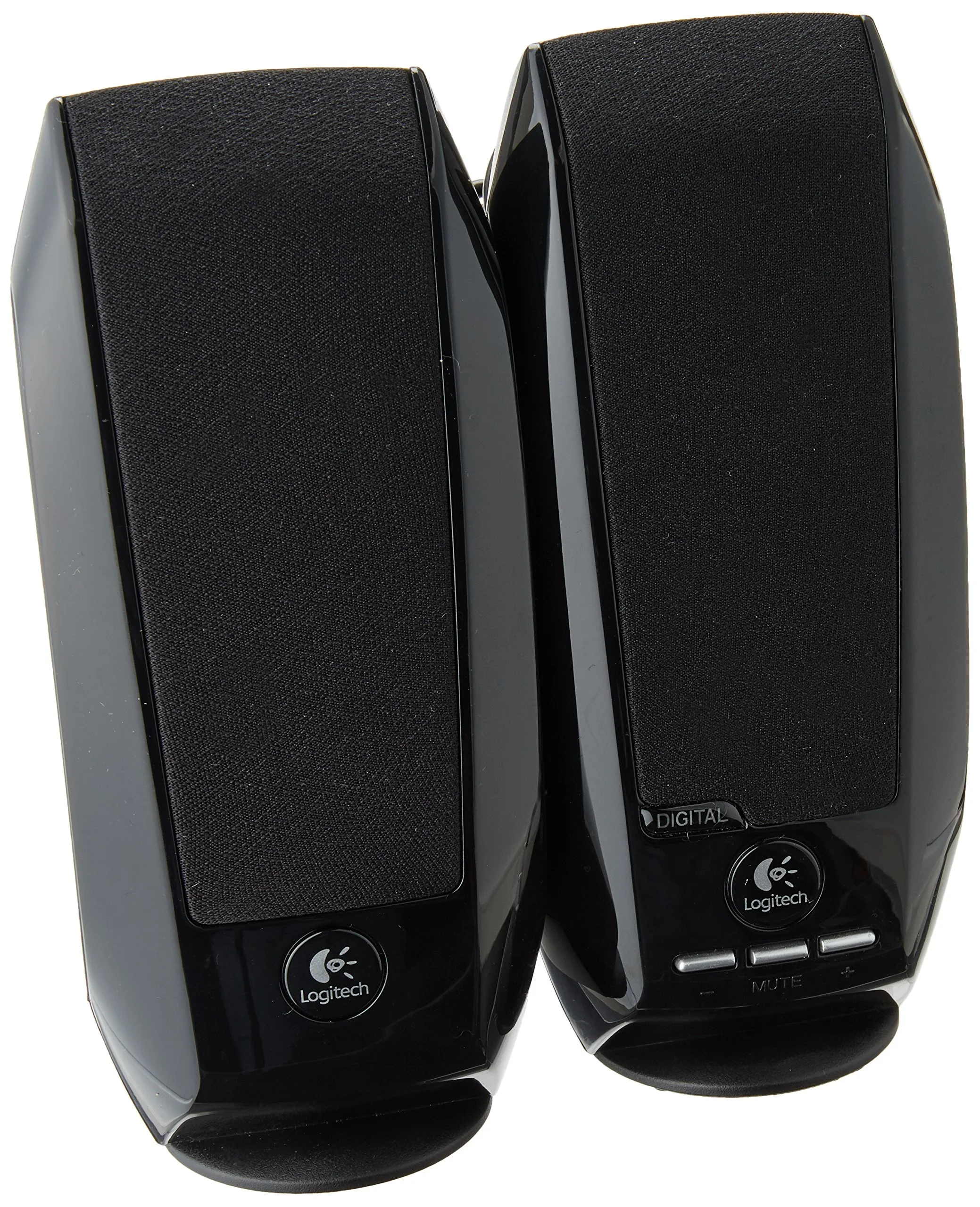 Logitech S-150 Multimedia Speaker with 2.0 System and 3.5mm Connection - Black