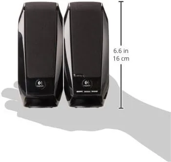 Logitech S-150 Multimedia Speaker with 2.0 System and 3.5mm Connection - Black