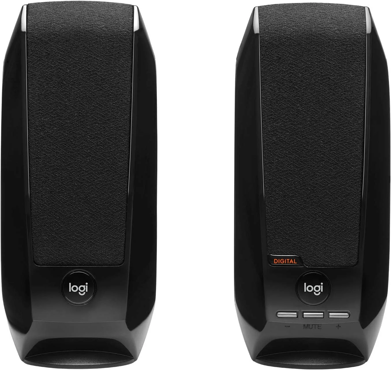 Logitech S-150 Multimedia Speaker with 2.0 System and 3.5mm Connection - Black