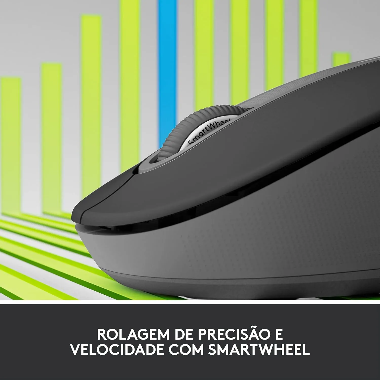 Logitech Signature M650 Wireless Mouse - Small to Medium Hands, 2-Year Battery (Graphite)