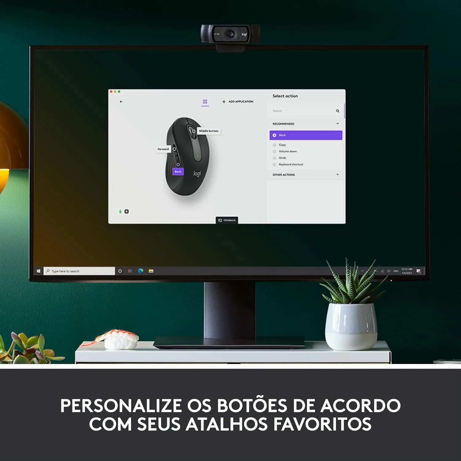Logitech Signature M650 Wireless Mouse - Small to Medium Hands, 2-Year Battery (Graphite)