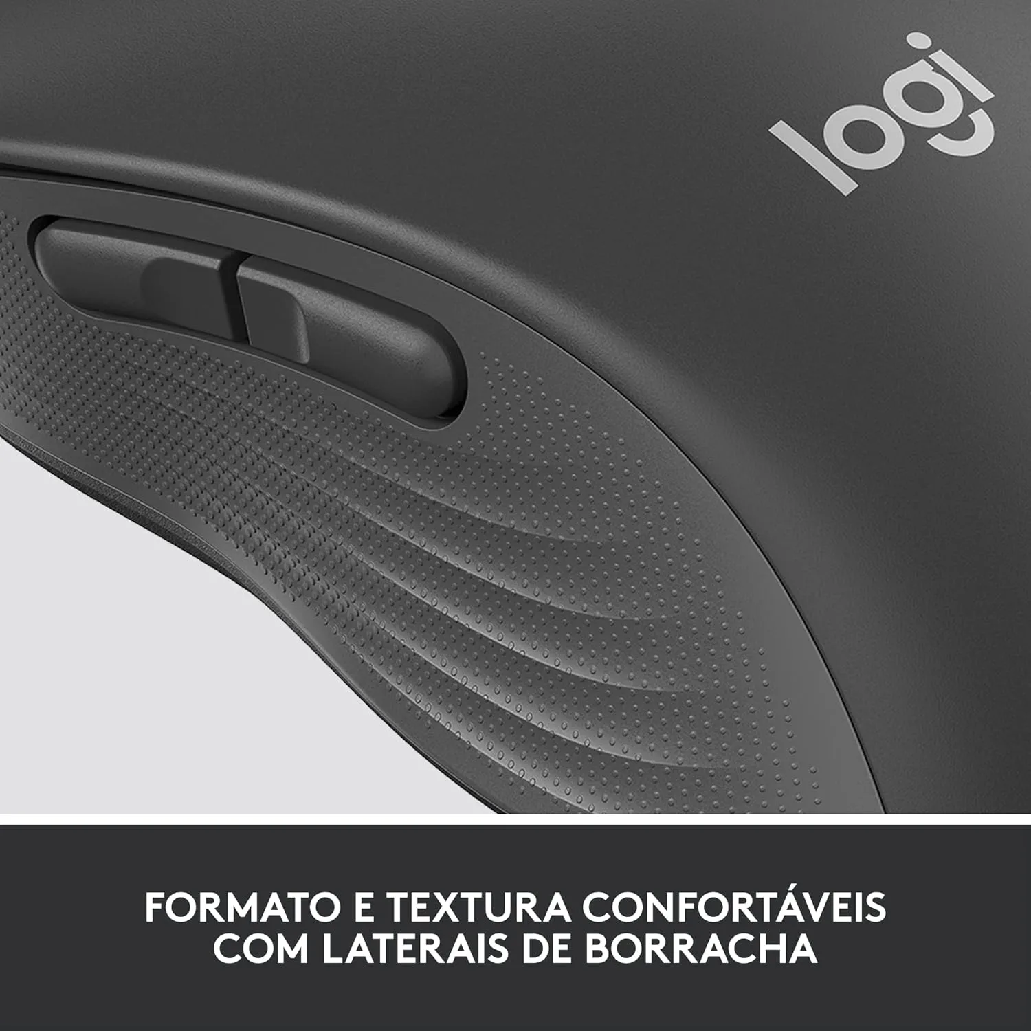 Logitech Signature M650 Wireless Mouse - Small to Medium Hands, 2-Year Battery (Graphite)