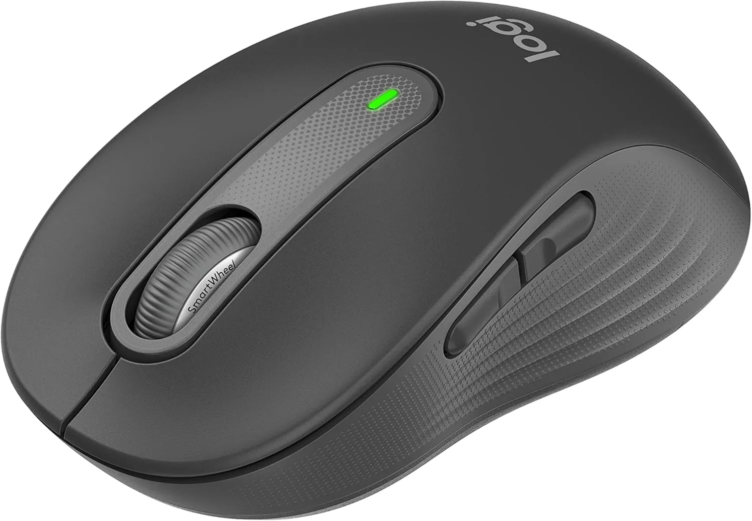 Logitech Signature M650 Wireless Mouse - Small to Medium Hands, 2-Year Battery (Graphite)
