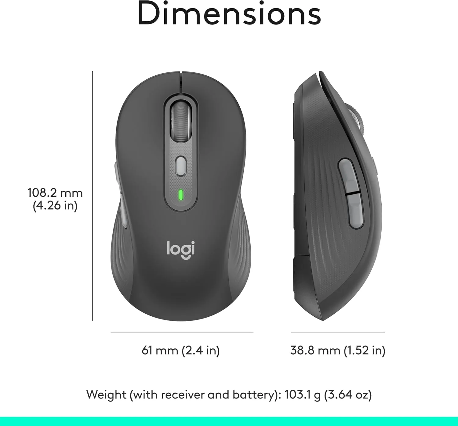 LOGITECH Signature Plus M750 Wireless Mouse