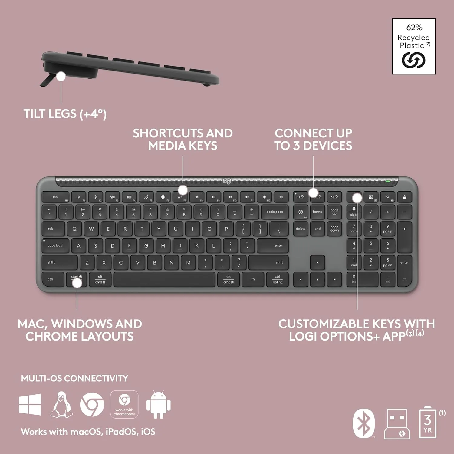 Logitech Signature Slim Wireless Keyboard