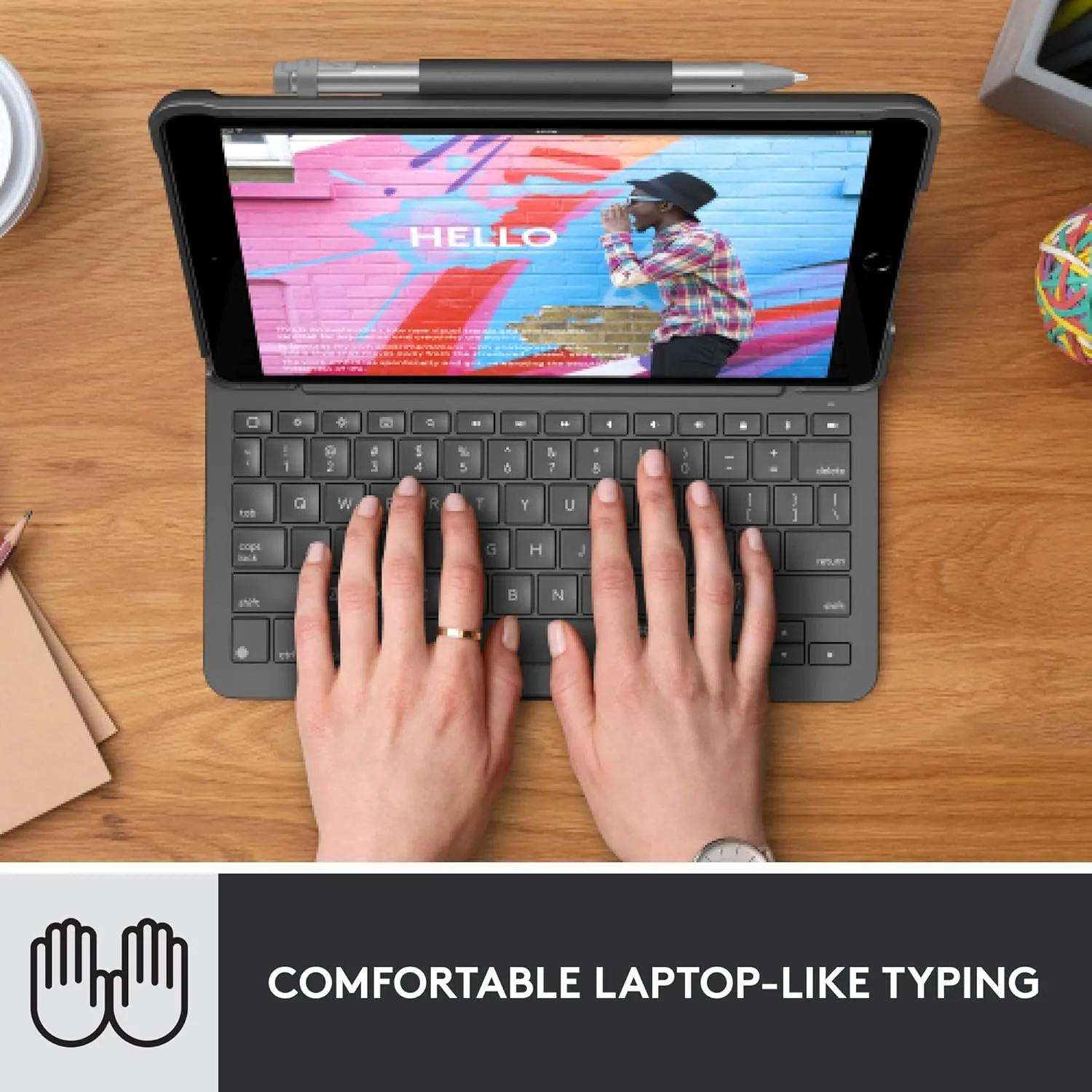 Logitech Folio Keyboard Case for iPad (7th/8th/9th Gen)