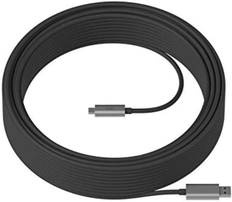 Logitech Strong USB Cable - 82.02 ft USB-A to USB-C Active Optical
