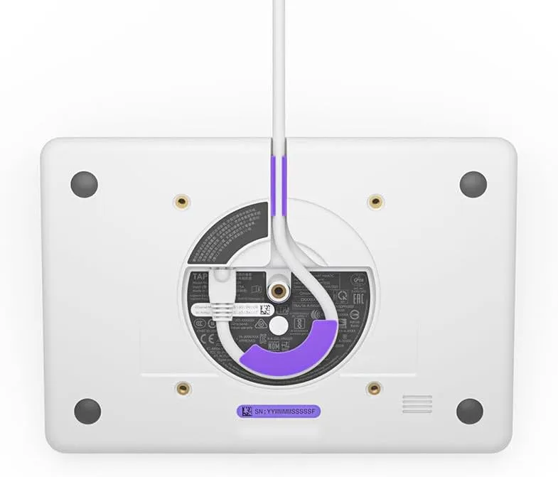 Logitech Tap IP in White, 2.2"x9.7"x6.7"