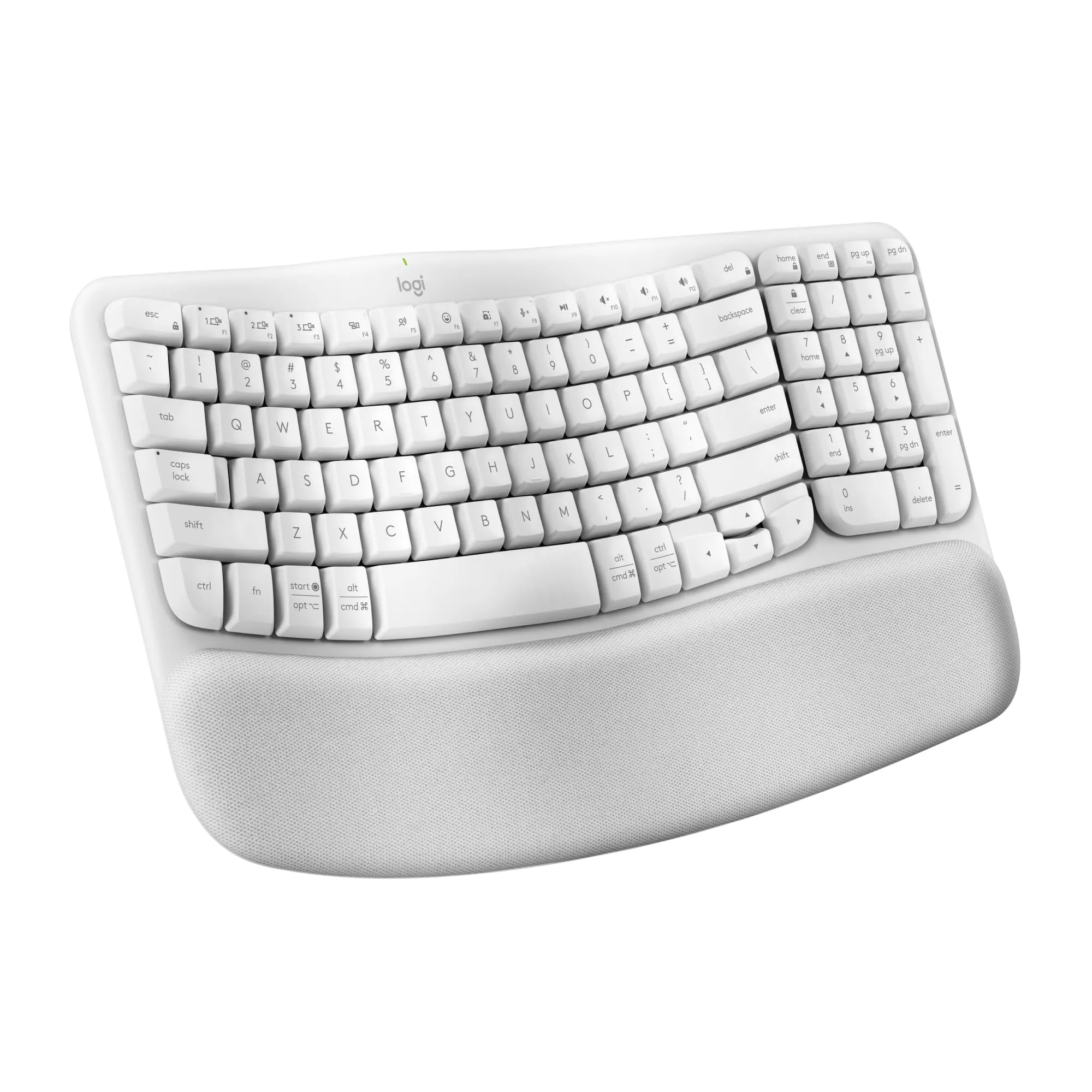LOGITECH Wave Keys Wireless Ergonomic Keyboard