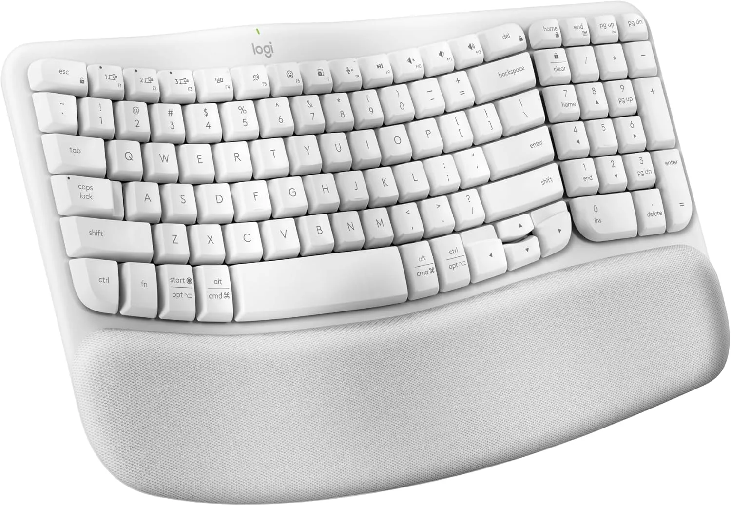 LOGITECH Wave Keys Wireless Ergonomic Keyboard