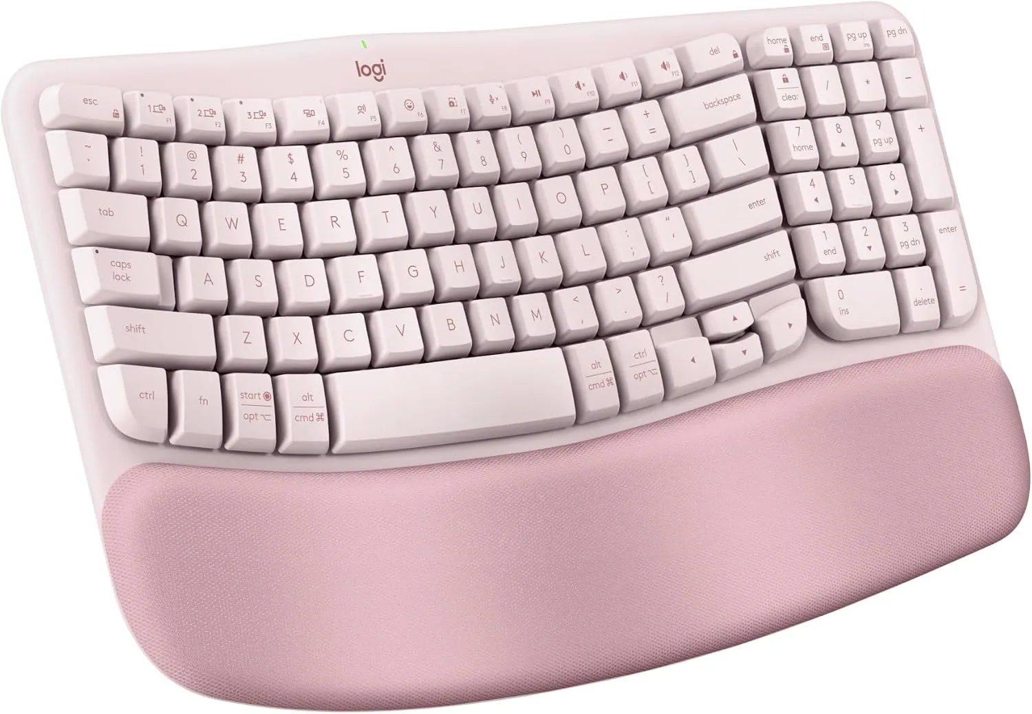 LOGITECH Wave Keys Wireless Ergonomic Keyboard