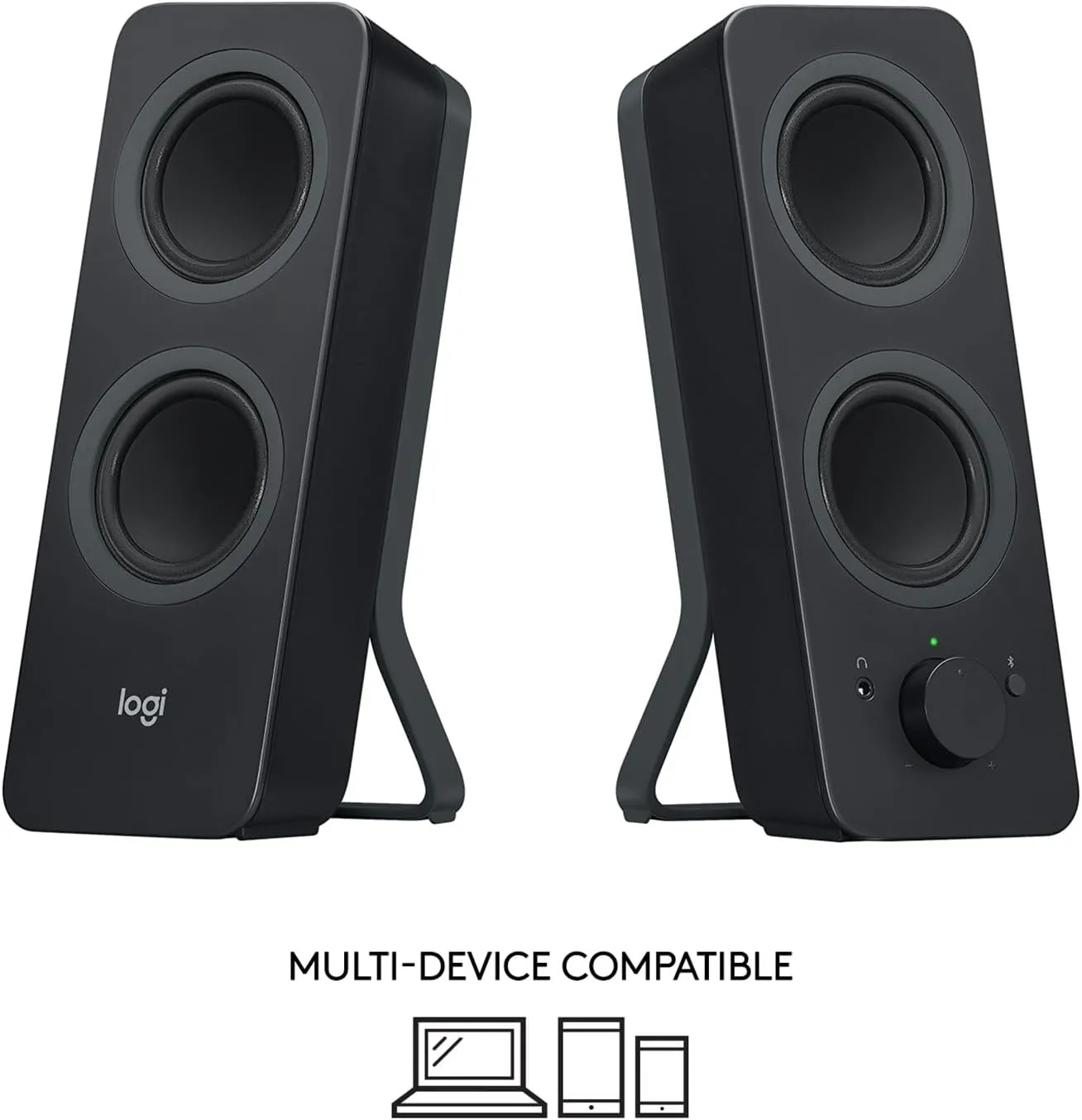 Logitech Z207 2.0 Stereo Computer Speakers with Bluetooth