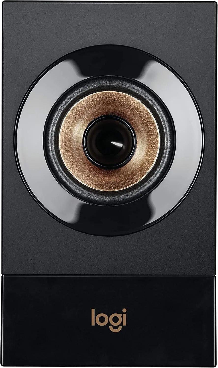 Logitech Z533 2.1 Multimedia Speaker System with Subwoofer, Powerful Sound, Booming Bass, 3.5mm Audio and RCA Inputs, Black