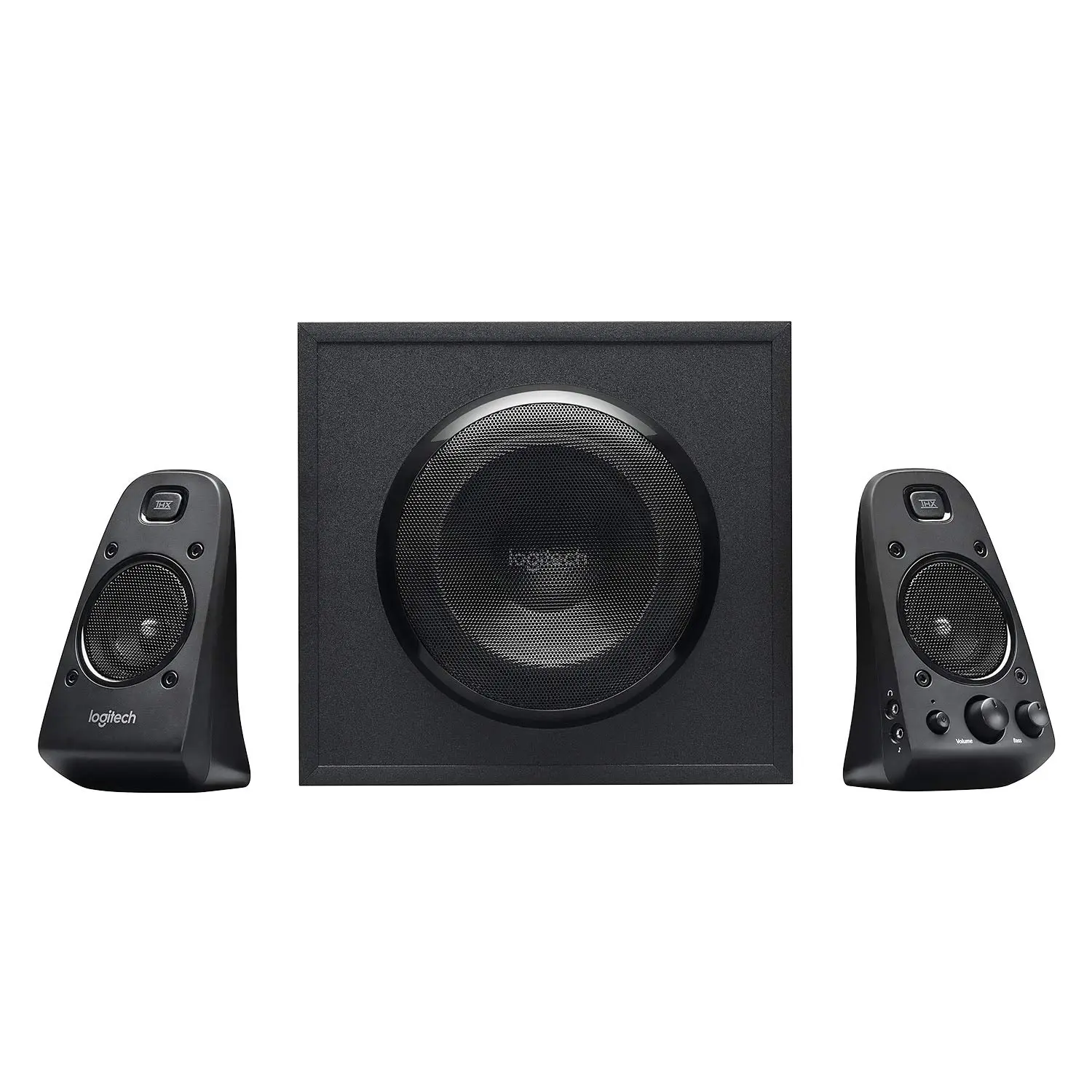 LOGITECH THX-certified 2.1 Speaker System - 400W Peak (200W RMS) - Black