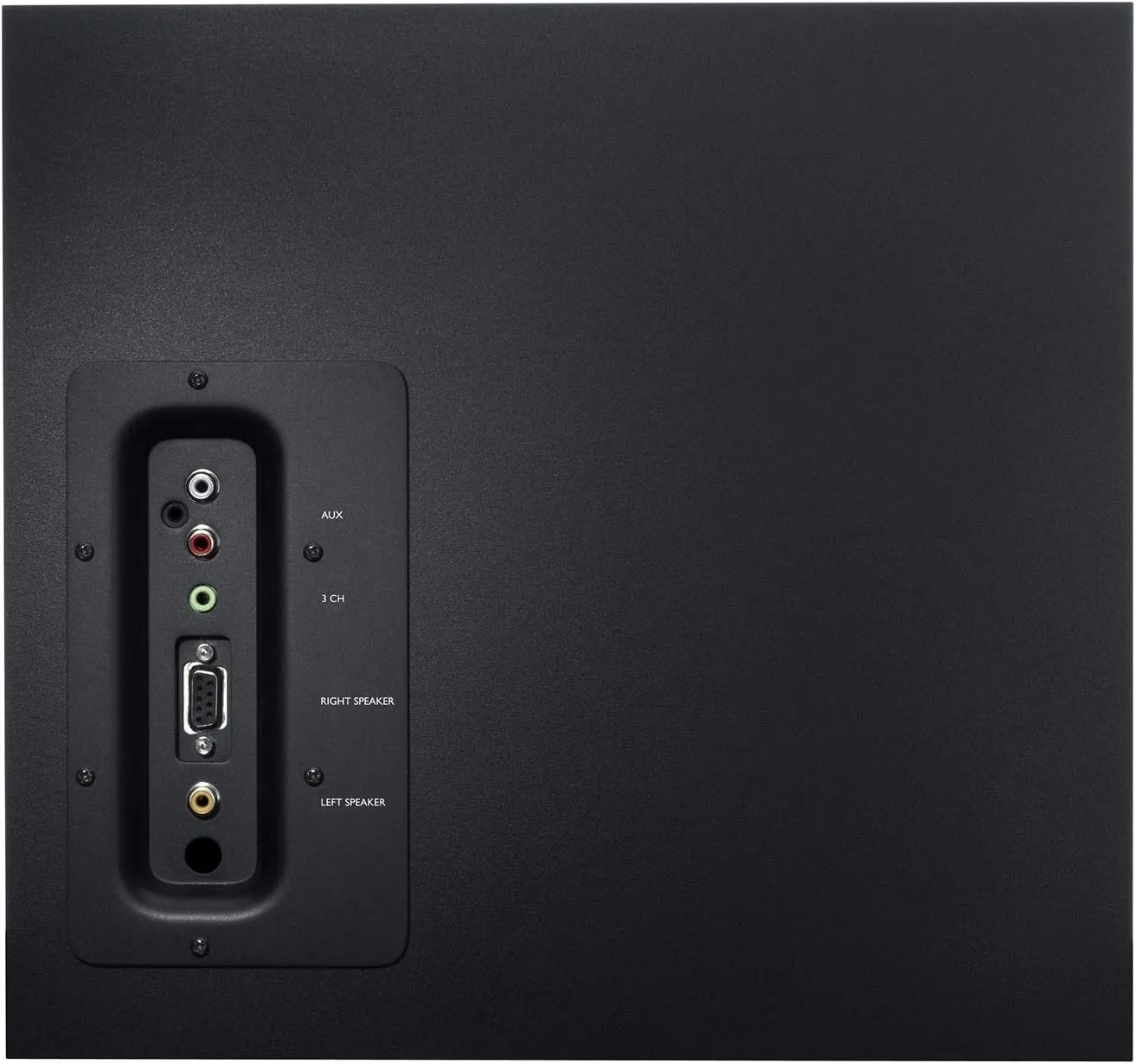 LOGITECH THX-certified 2.1 Speaker System - 400W Peak (200W RMS) - Black