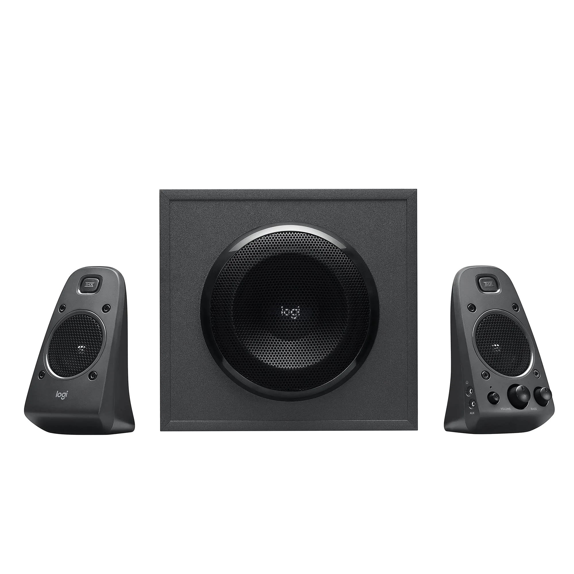 LOGITECH THX-certified 2.1 Speaker System - 400W Peak (200W RMS) - Black