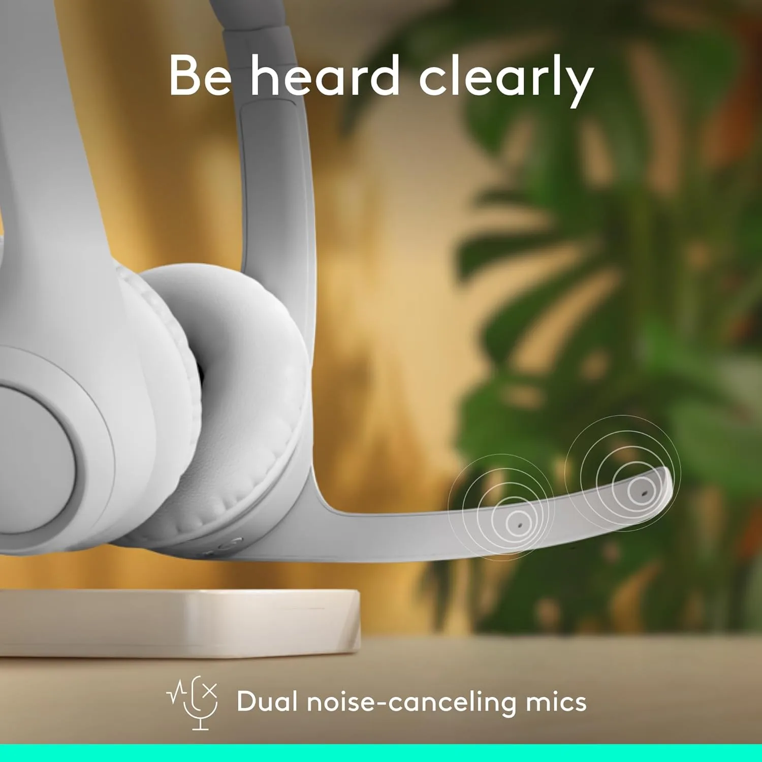 Logitech Zone 300 Wireless Bluetooth Headset with Noise-Canceling Microphone