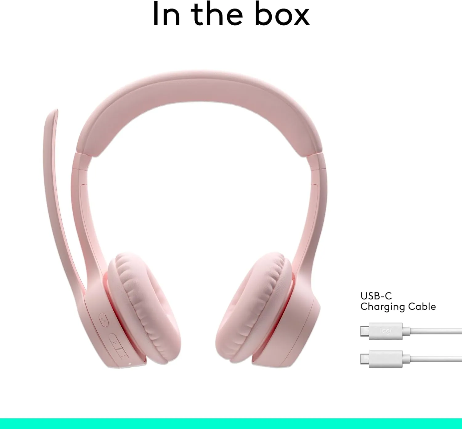 Logitech Zone 300 Wireless Bluetooth Headset with Noise-Canceling Microphone