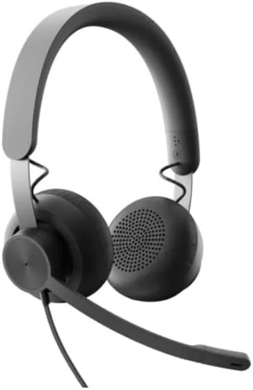 Logitech Zone 750 Headset, 7.1"x6.5"x2.6"