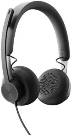 Logitech Zone 750 Headset, 7.1"x6.5"x2.6"