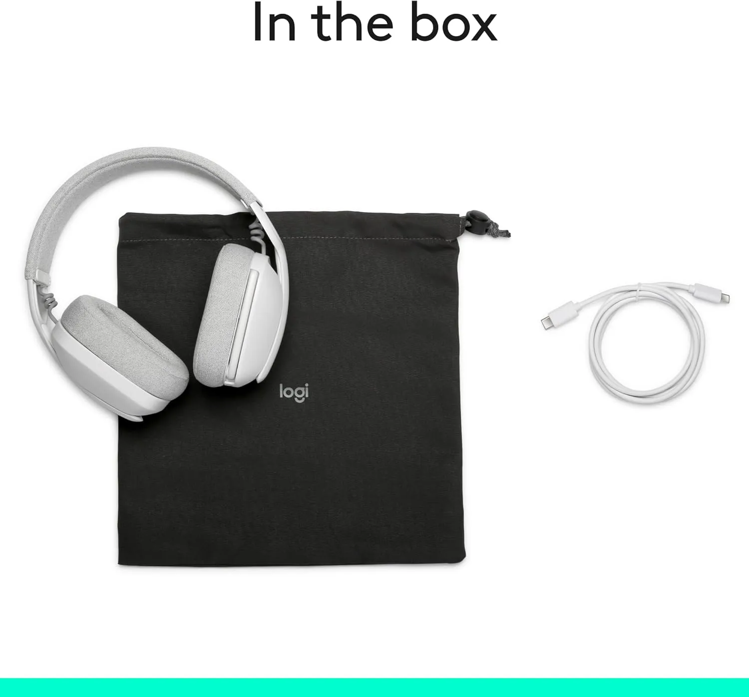 LOGITECH Zone Vibe 100 Wireless Over-Ear Headphones with Noise-Canceling Microphone