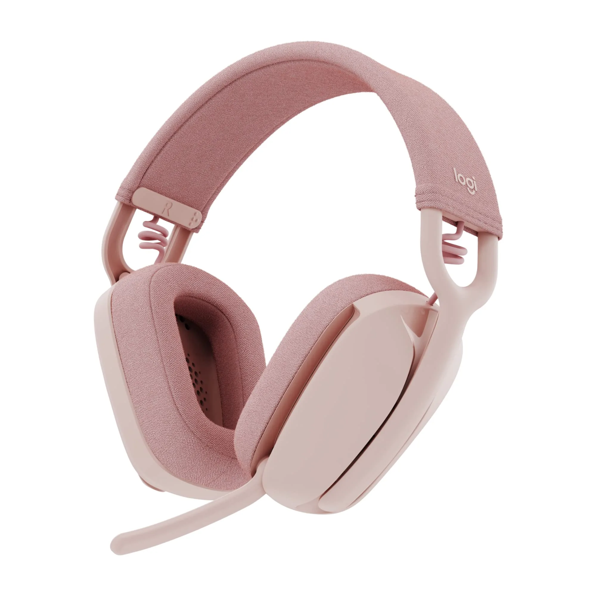 LOGITECH Zone Vibe 100 Wireless Over-Ear Headphones with Noise-Canceling Microphone